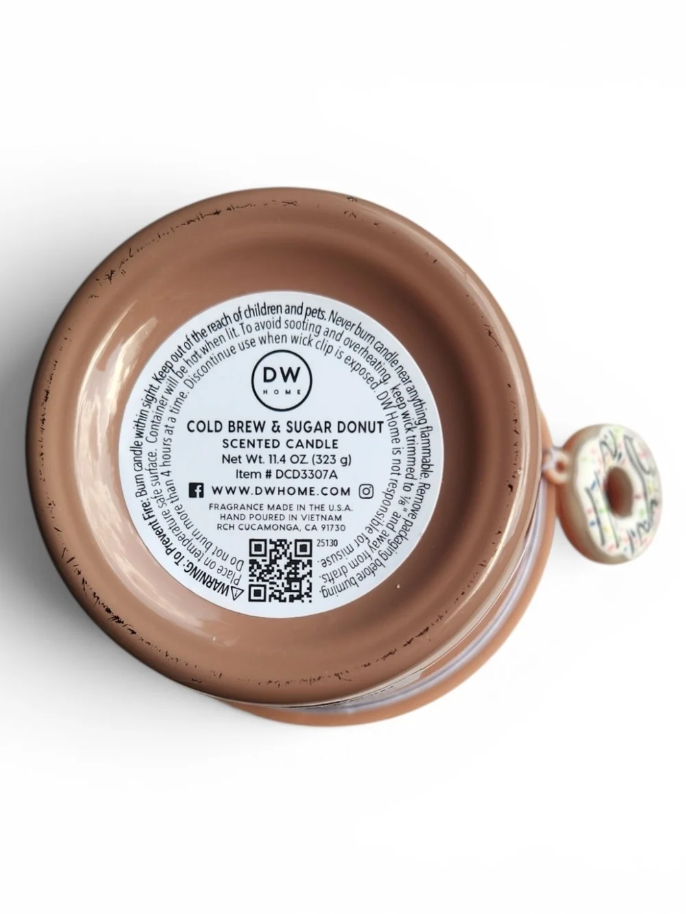 DW Home Cold Brew & Sugar Donut Candle